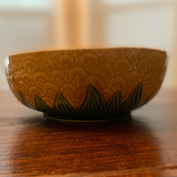 Pineapple Salad Bowl, Large Ceramic Pineapple Bowl, Pineapple Decor - Picture 15 of 15